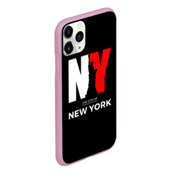 Чехол для iPhone 11 Pro Max матовый New York City - фото 2