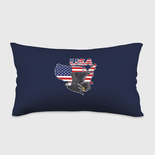 Подушка 3D антистресс USA - flag and eagle