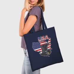 Шоппер 3D USA - flag and eagle - фото 2