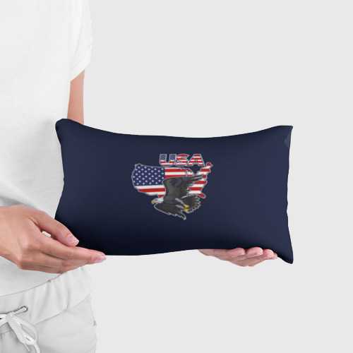 Подушка 3D антистресс USA - flag and eagle - фото 3