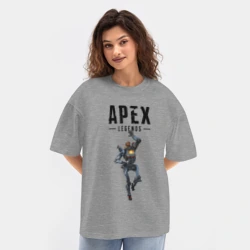 Женская футболка Oversize хлопок texturе Pathfinder - фото 2