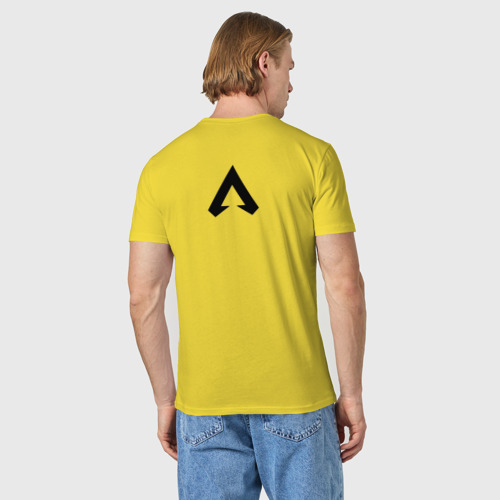Мужская футболка хлопок Pathfinder, цвет желтый - фото 4