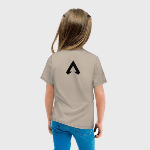 Детская футболка хлопок Pathfinder, цвет миндальный - фото 6