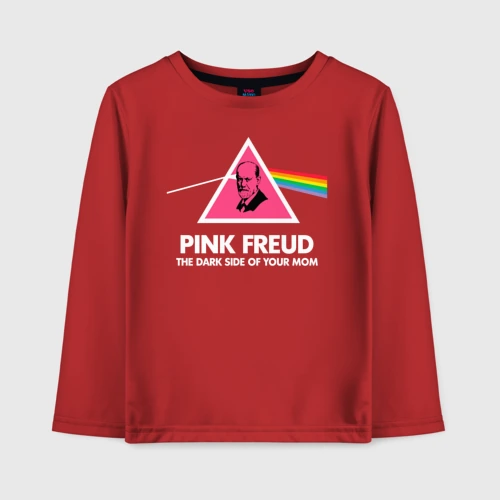 Детский лонгслив хлопок Pink Freud
