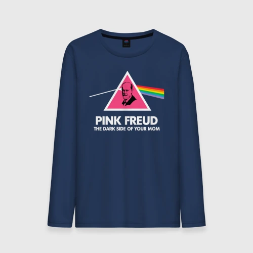 Мужской лонгслив хлопок Pink Freud