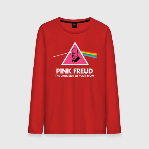 Мужской лонгслив хлопок Pink Freud