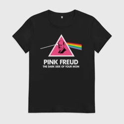 Женская футболка хлопок Pink Freud