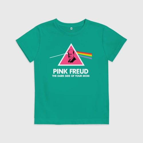 Детская футболка хлопок Pink Freud