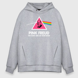 Мужское худи Oversize хлопок Pink Freud