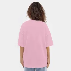 Женская футболка Oversize хлопок texturе GRL PWR - фото 4