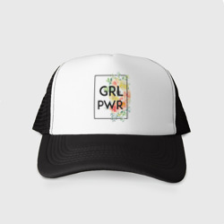 Кепка тракер с сеткой GRL PWR