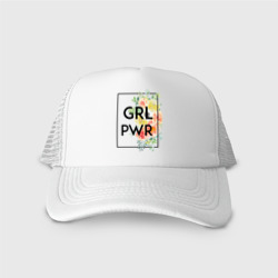 Кепка тракер с сеткой GRL PWR