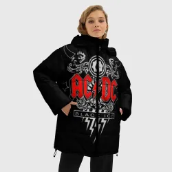Женская зимняя куртка Oversize AC/DC - фото 2