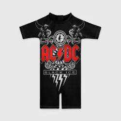 Детский купальный костюм 3D AC/DC