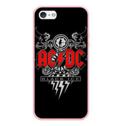 Чехол для iPhone 5/5S матовый AC/DC