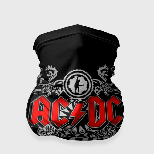 Бандана-труба 3D AC/DC, цвет 3D печать