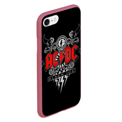 Чехол для iPhone 7/8 матовый AC/DC - фото 2