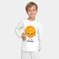 Детская пижама с лонгсливом хлопок Драник - фото 2