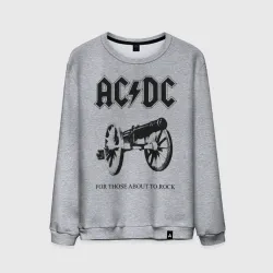 Мужской свитшот хлопок AC/DC