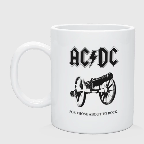 Кружка керамическая AC/DC