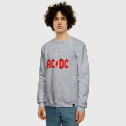Мужской свитшот хлопок AC/DC - фото 2