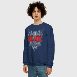 Мужской свитшот хлопок AC/DC - фото 2