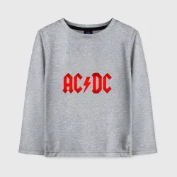 Детский лонгслив хлопок AC/DC