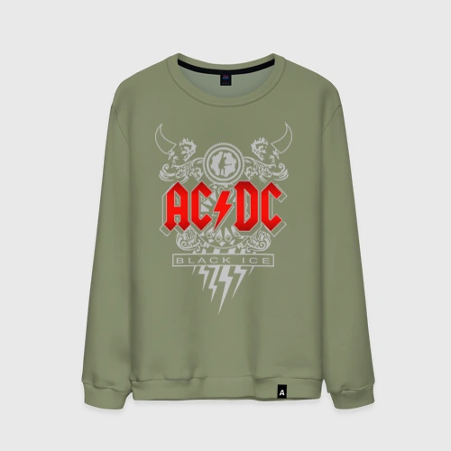 Мужской свитшот хлопок AC/DC