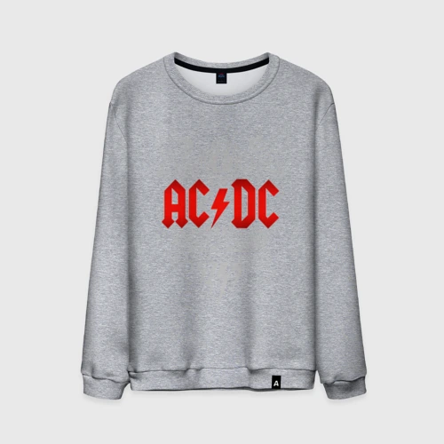Мужской свитшот хлопок AC/DC