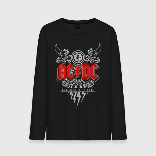 Мужской лонгслив хлопок AC/DC