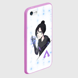 Чехол для iPhone 5/5S матовый Apex Legends - Wraith - фото 2