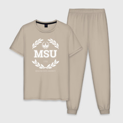 Мужская пижама хлопок MSU