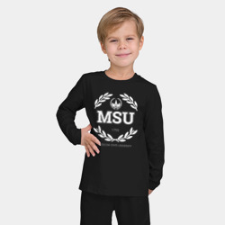 Детская пижама с лонгсливом хлопок MSU - фото 2