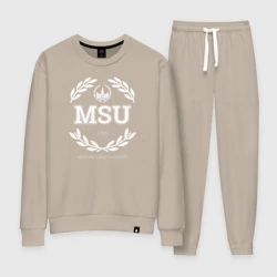 Женский костюм хлопок MSU