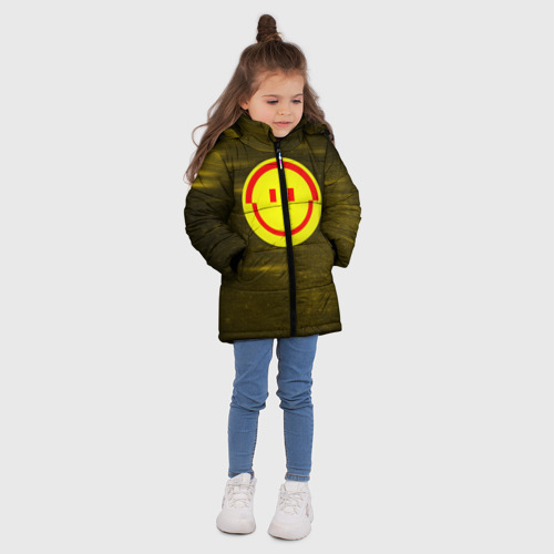 Зимняя куртка для девочек 3D Apex Legends - Pathfinder smile - фото 5