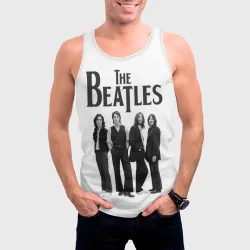 Мужская майка 3D The Beatles - фото 2