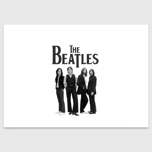 Поздравительная открытка The Beatles
