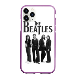 Чехол для iPhone 11 Pro Max матовый The Beatles