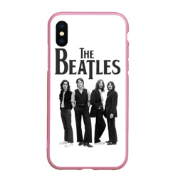 Чехол для iPhone XS Max матовый The Beatles