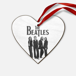 Деревянная игрушка Сердце The Beatles