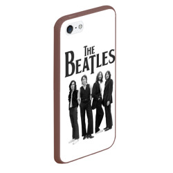 Чехол для iPhone 5/5S матовый The Beatles - фото 2