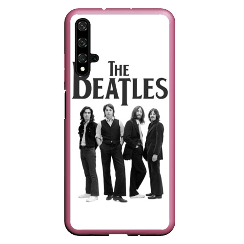 Чехол для Honor 20 The Beatles, цвет малиновый