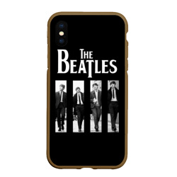 Чехол для iPhone XS Max матовый The Beatles