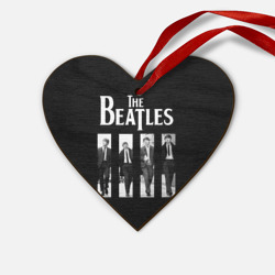 Деревянная игрушка Сердце The Beatles