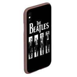 Чехол для iPhone XS Max матовый The Beatles - фото 2