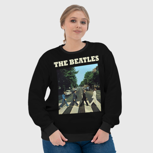 Женский свитшот 3D The Beatles, цвет 3D печать - фото 6