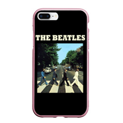 Чехол для iPhone 7Plus/8 Plus матовый The Beatles