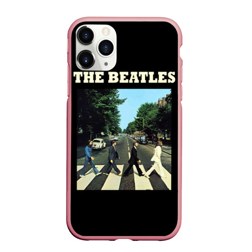 Чехол для iPhone 11 Pro Max матовый The Beatles, цвет баблгам