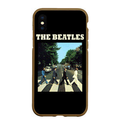 Чехол для iPhone XS Max матовый The Beatles