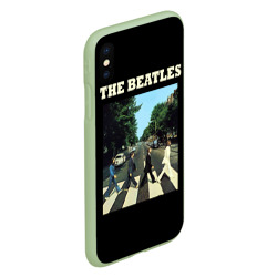 Чехол для iPhone XS Max матовый The Beatles - фото 2